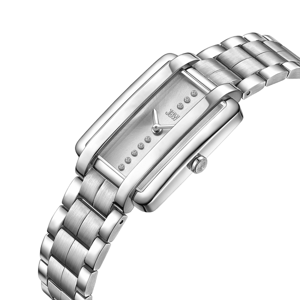Jbw Mink Petite J6395b Stainless Steel Diamond Watch