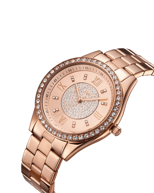 Jbw Mondrian J6303c Rosegold Rosegold Diamond Watch