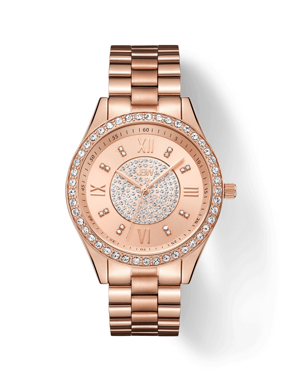 jbw mondrian j6303c rosegold rosegold diamond watch