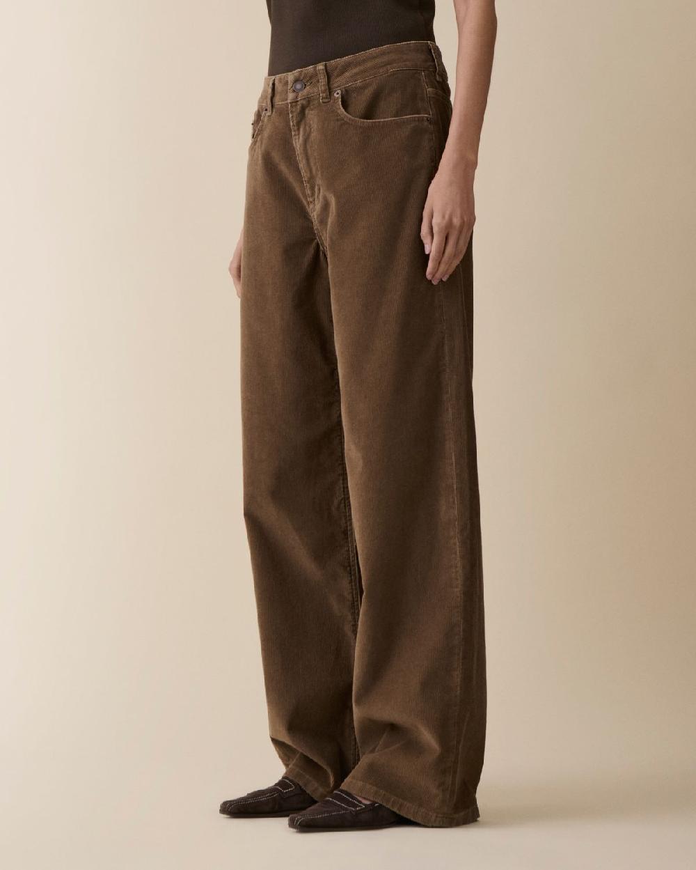 Jeanerica Belem Brown Corduroy