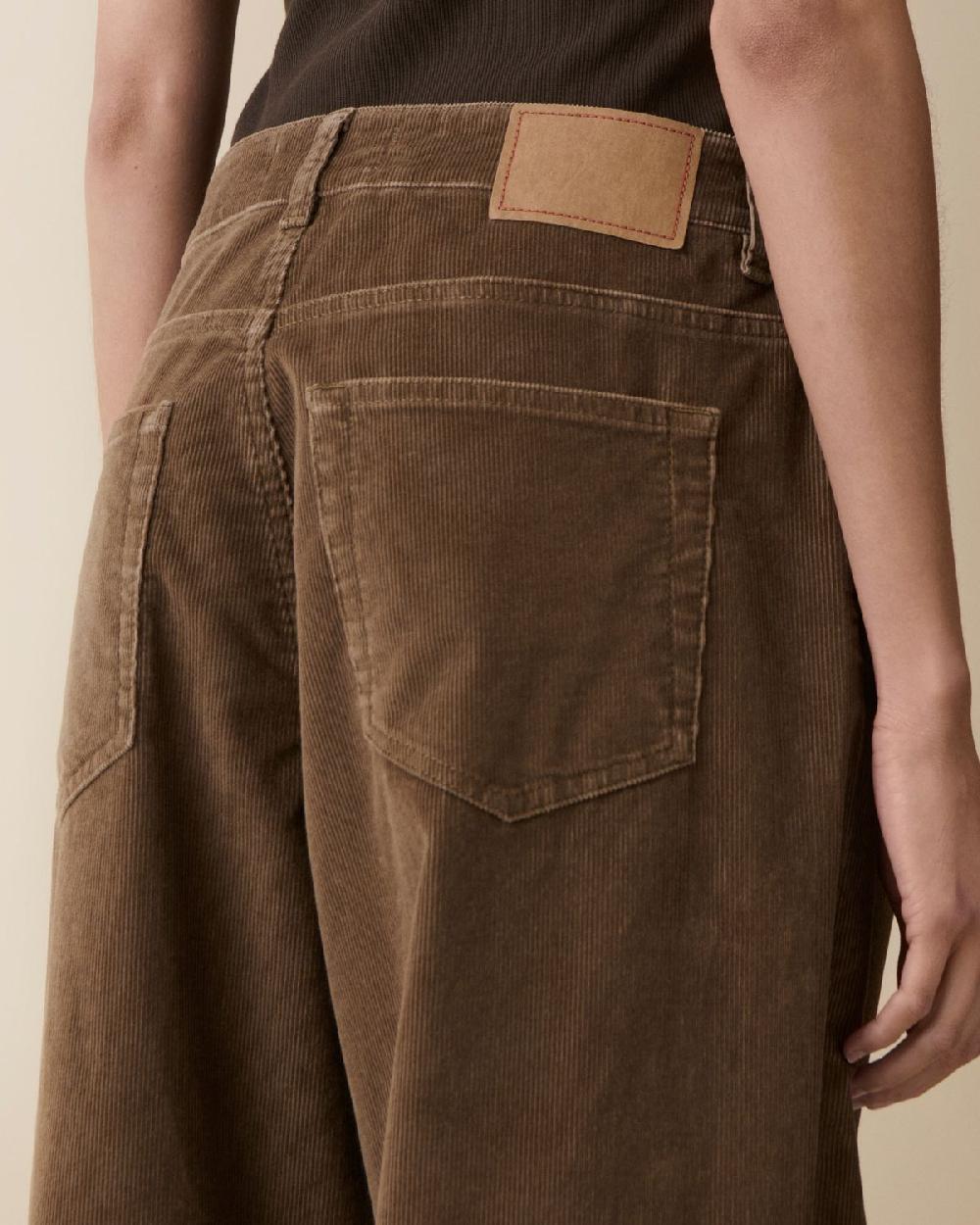 Jeanerica Belem Brown Corduroy