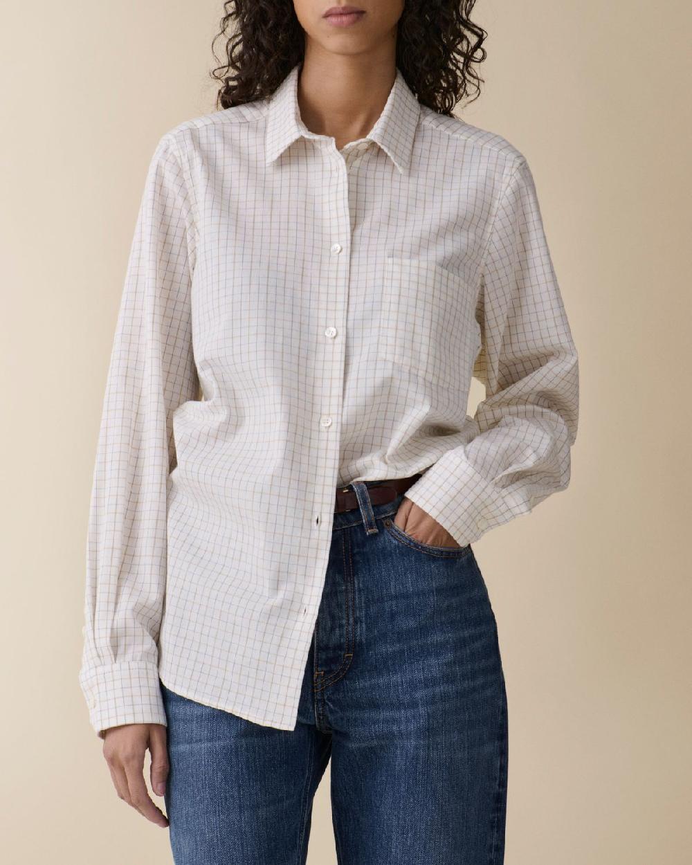 Jeanerica Elise Off White Check