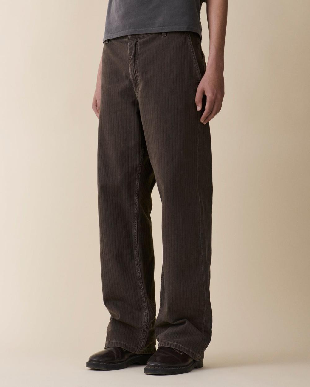 Jeanerica Genua Chino Chevron Brown