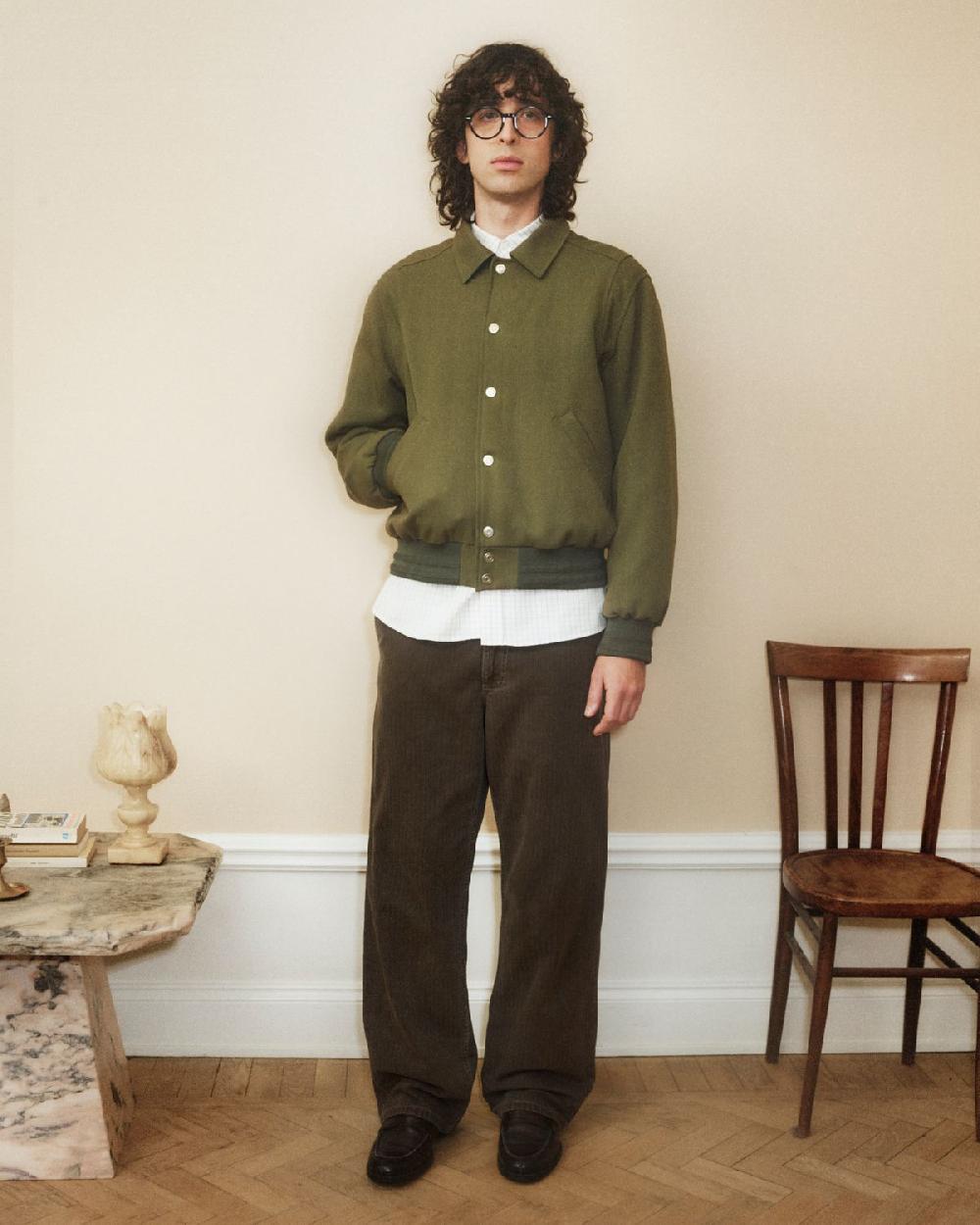 jeanerica Genua Chino Chevron Brown