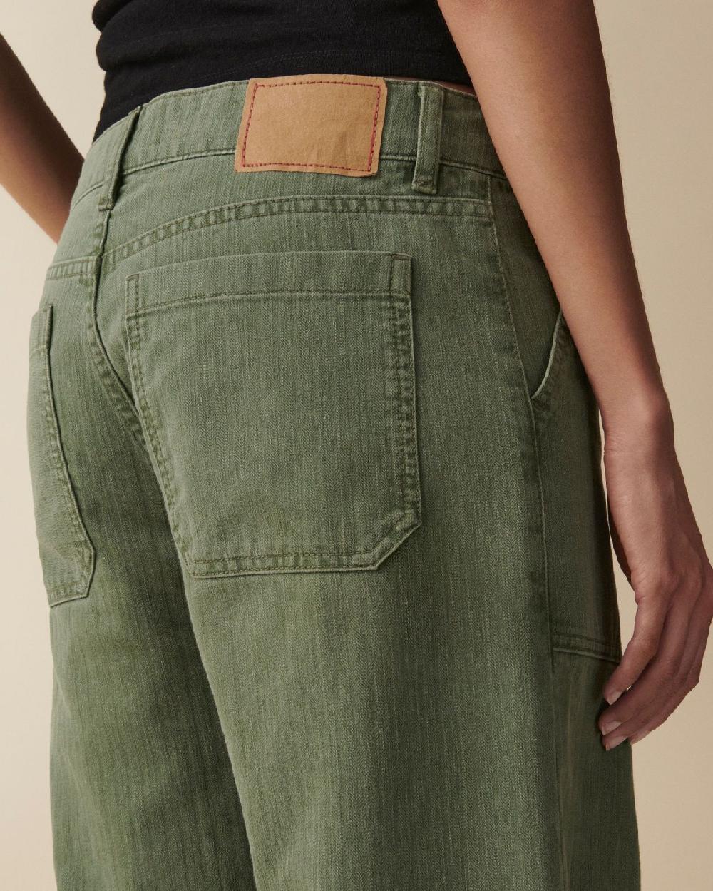 Jeanerica Guell Chevron Green