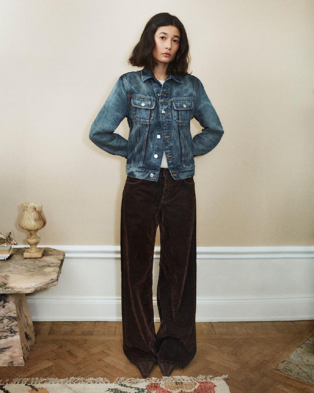 jeanerica Kyoto Brown Flock Corduroy