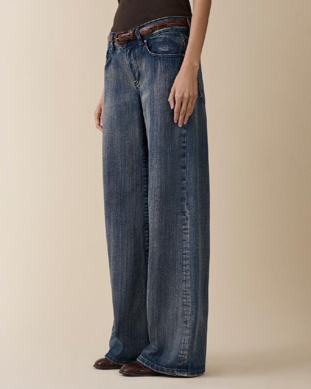 Jeanerica Kyoto Streaky Blue Tint