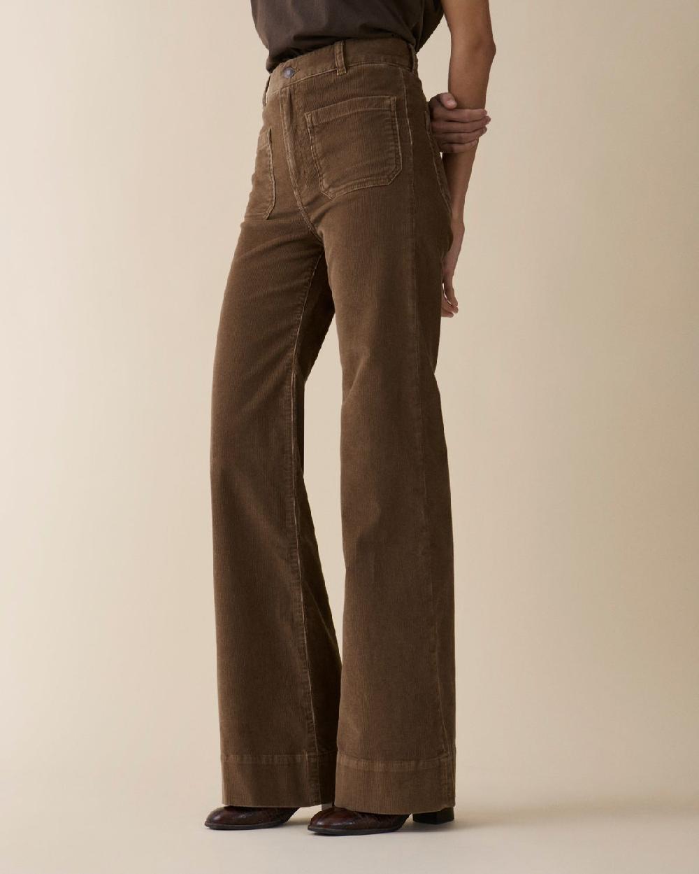 Jeanerica St Monica Brown Corduroy