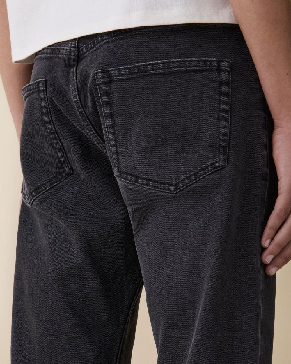 Jeanerica Tapered Black Overdye