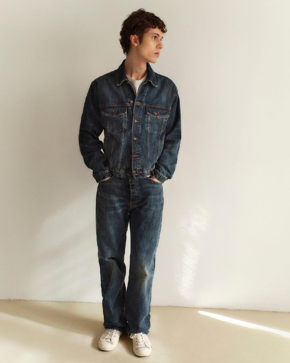 jeanerica Vega Dark Blue Righe