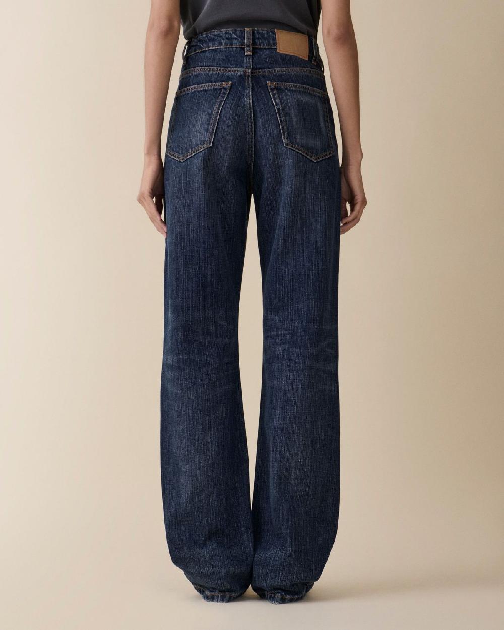 Jeanerica Virgo Dark Blue Righe