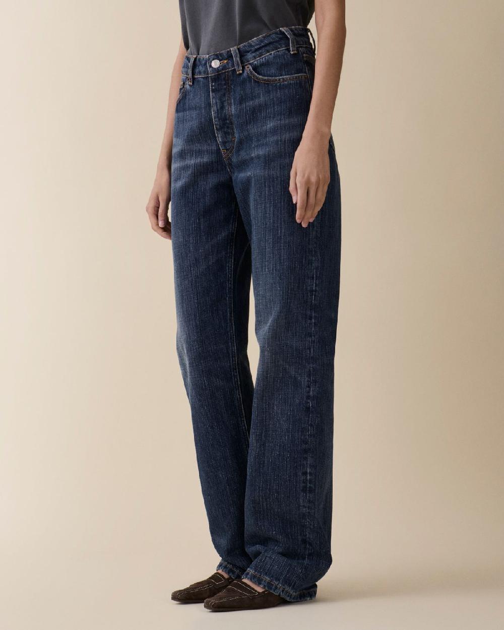 Jeanerica Virgo Dark Blue Righe