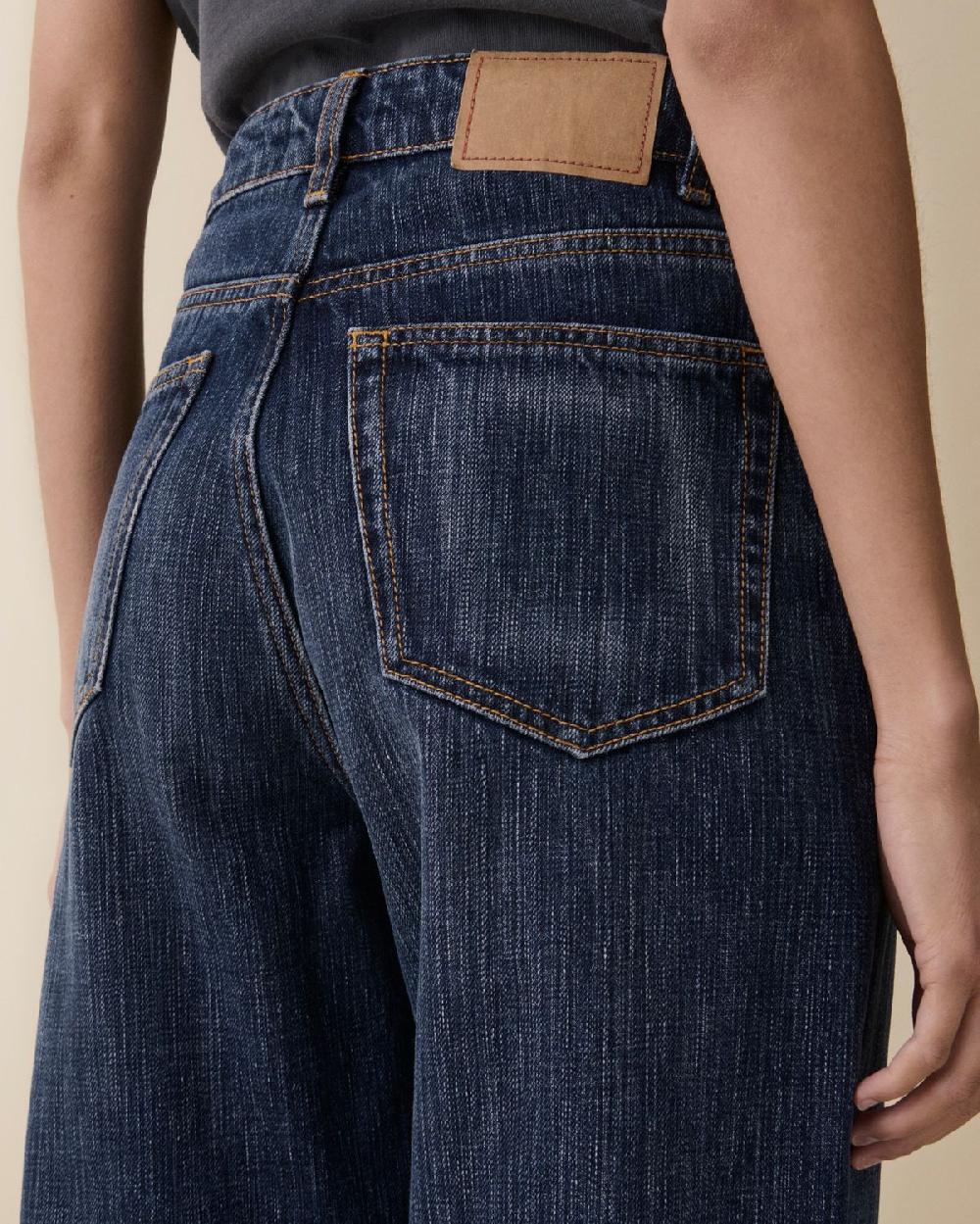 Jeanerica Virgo Dark Blue Righe