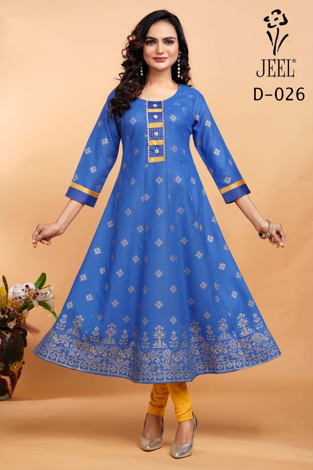 JEEL Cotton Anarkali