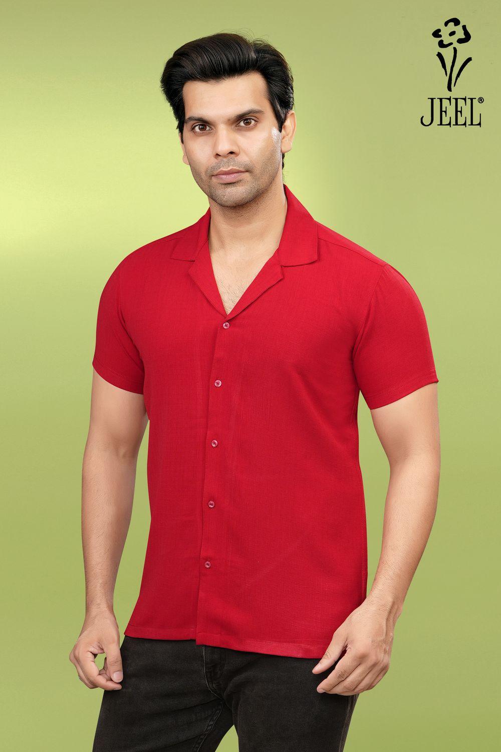 JEEL Gents Shirt - Red