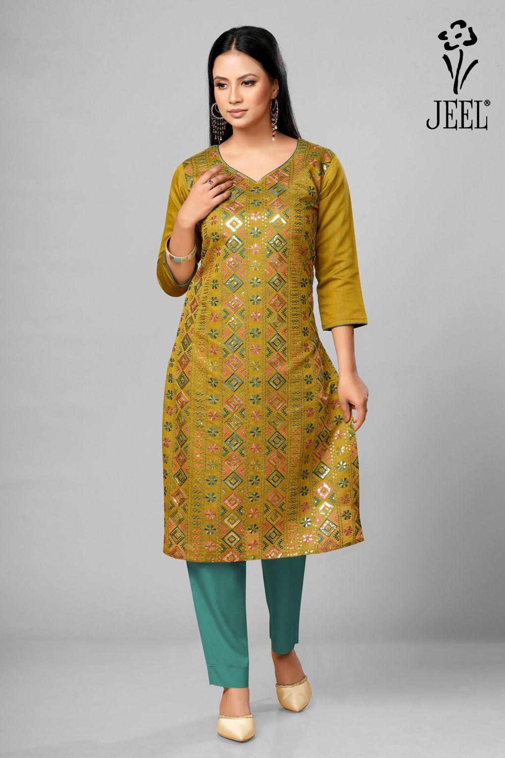 JEEL Gold Collection Kurti