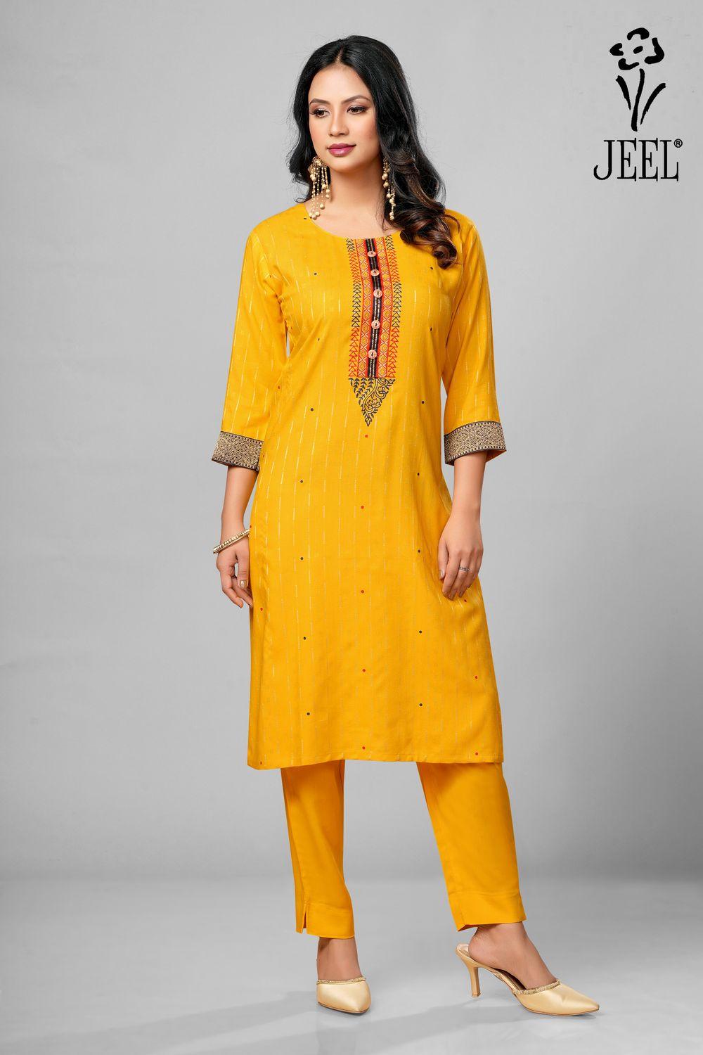 JEEL Kurti & Pant Set