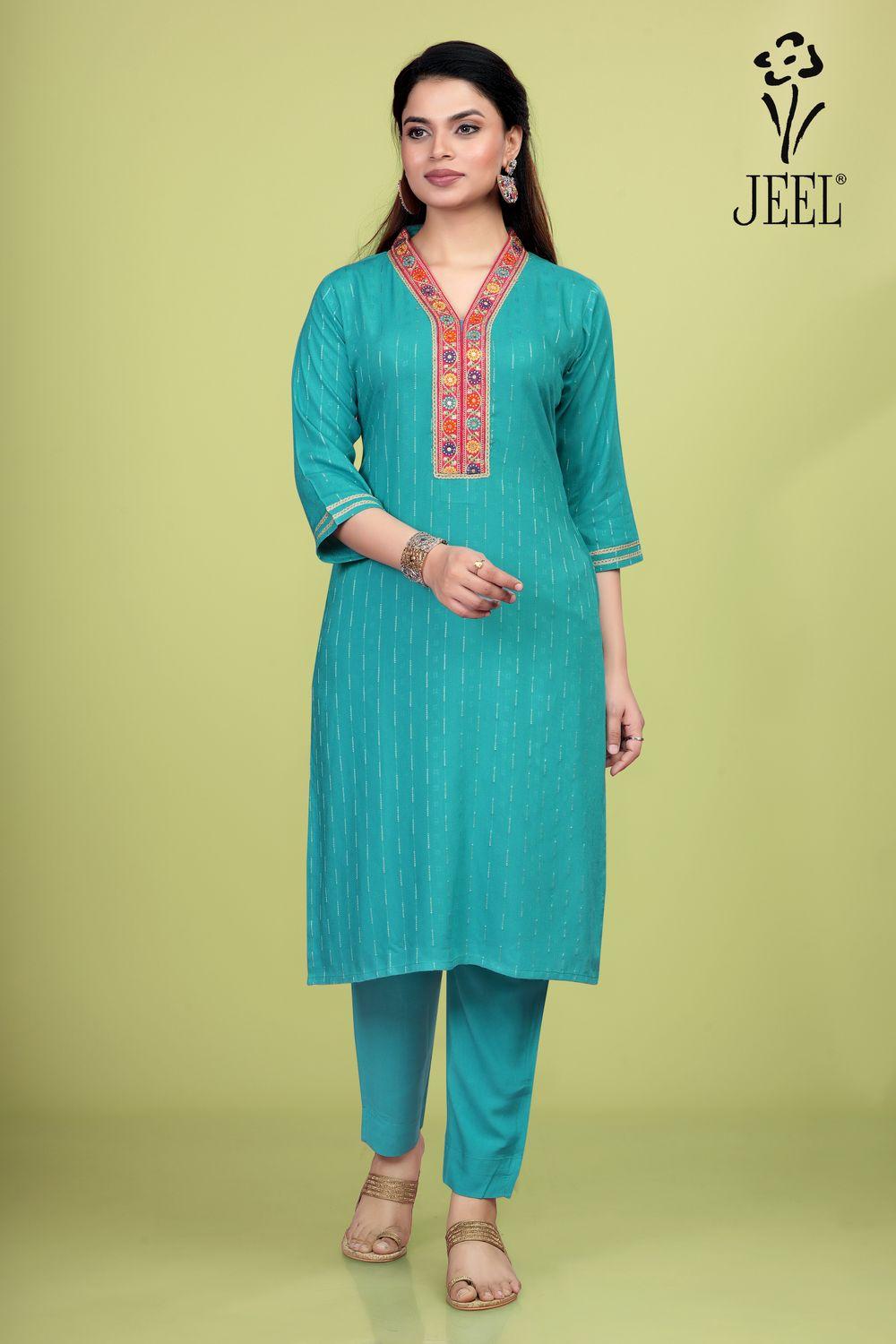 JEEL Kurti & Pant Set