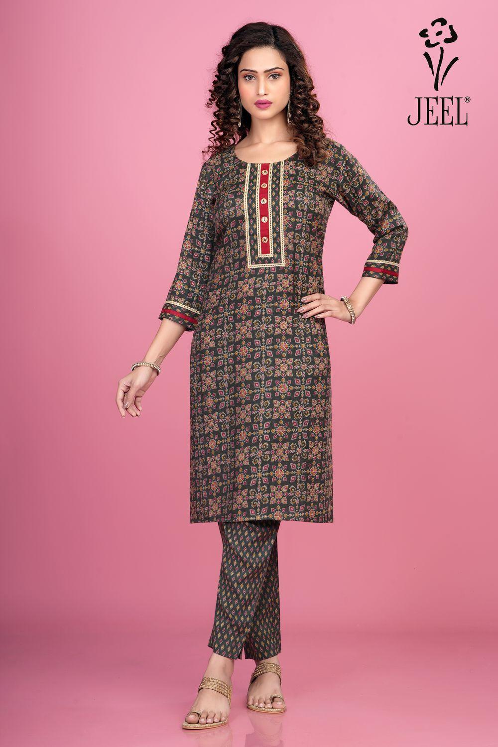 JEEL Kurti & Pant Set