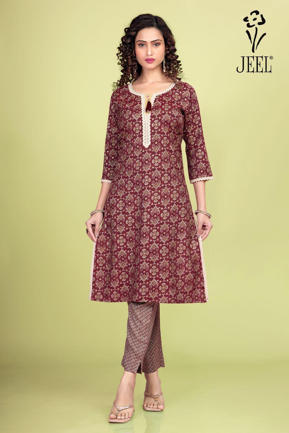 JEEL Kurti & Pant Set