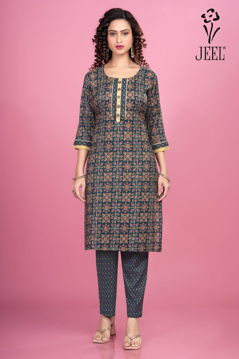 JEEL Kurti & Pant Set