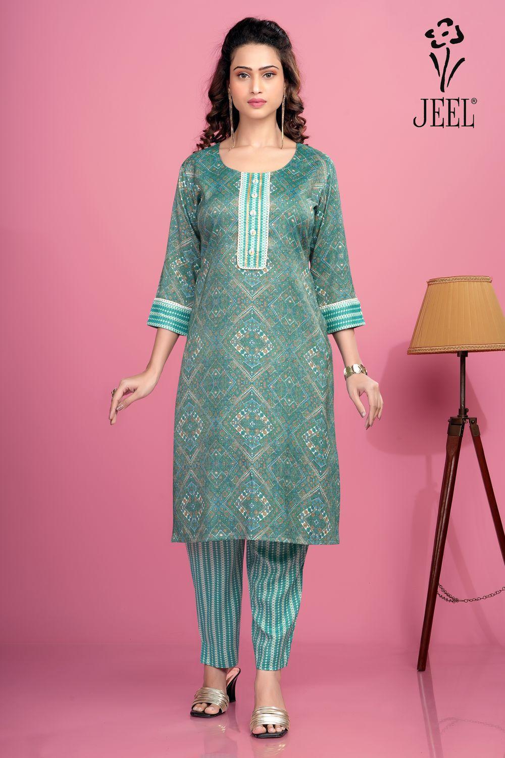 JEEL Kurti & Pant Set