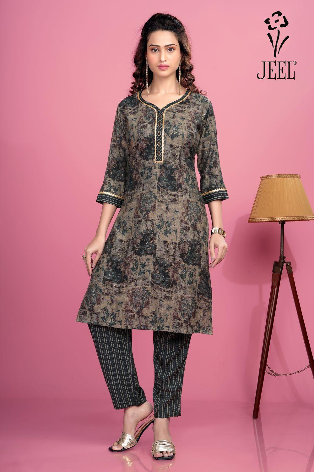 JEEL Kurti & Pant Set