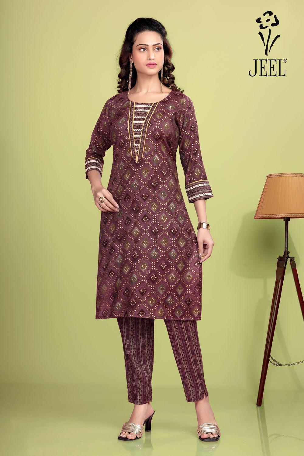 JEEL Kurti & Pant Set