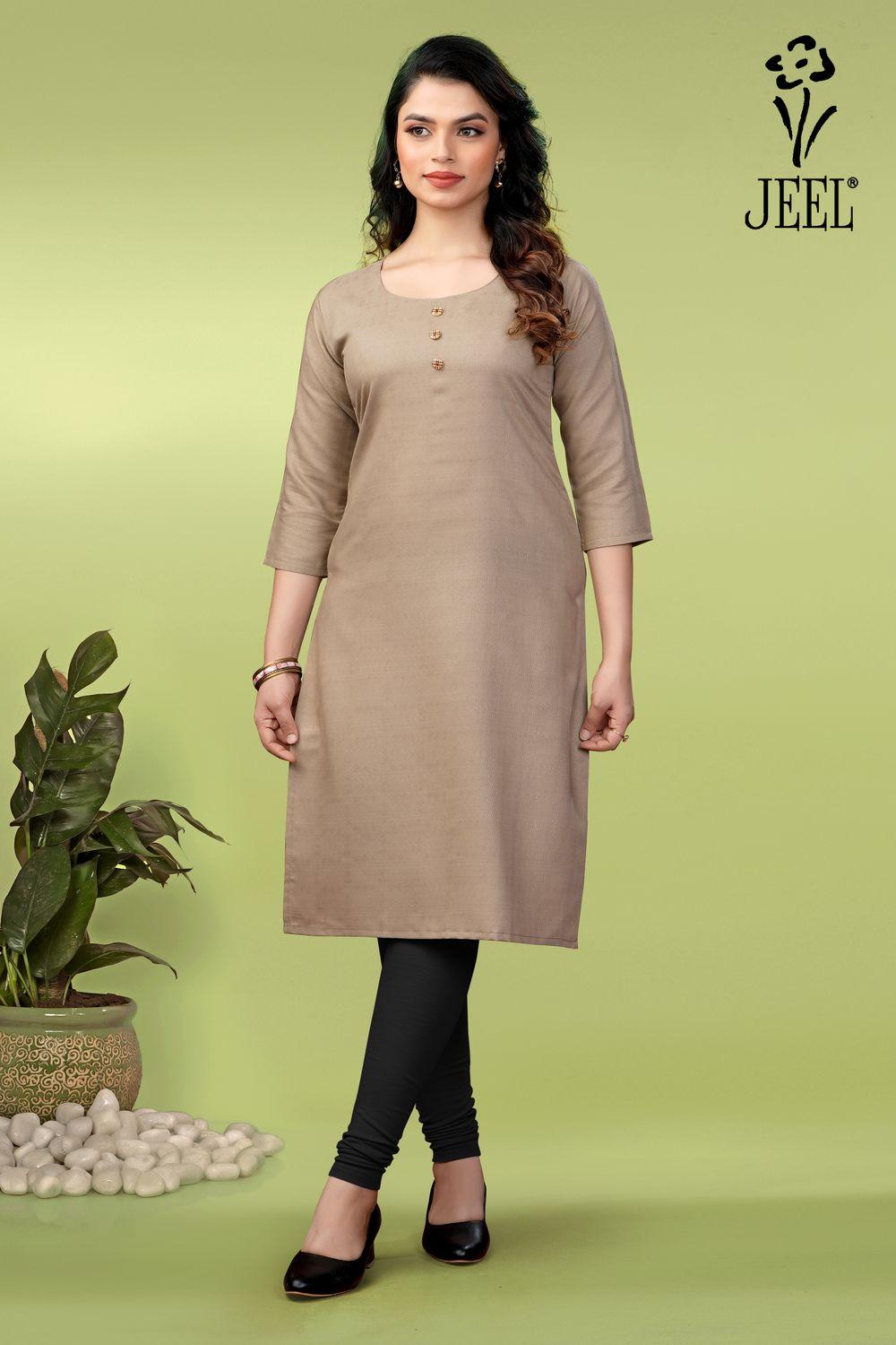 JEEL Varnika Kurti - Beige