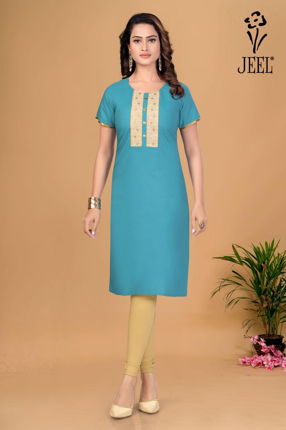 JEEL Varnika Kurti - Embroidery