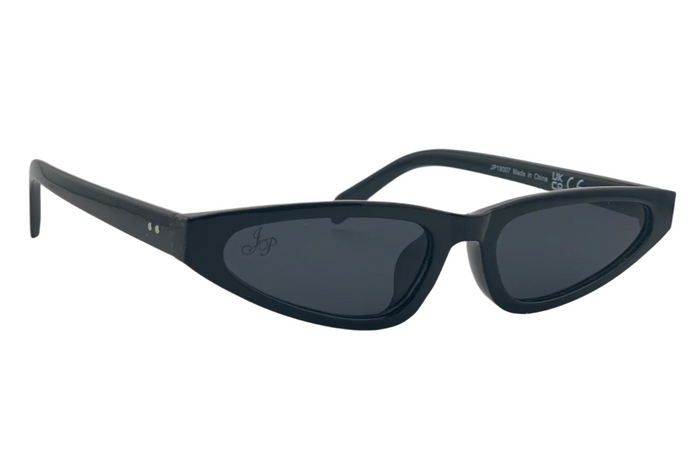 jeepers peepers BLACK CAT EYE WITH BLACK LENSES