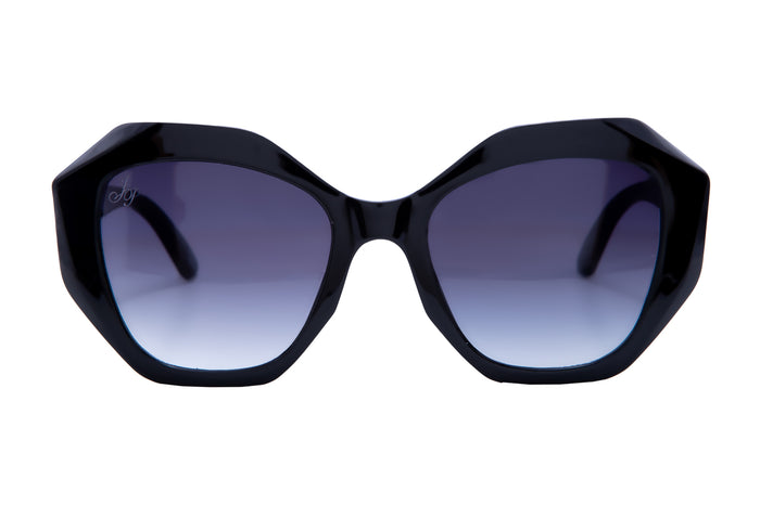 Jeepers Peepers BLACK FRAME WITH SMOKE LENSES