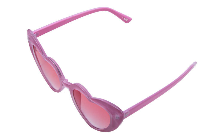 Jeepers Peepers PINK HEART FRAMES WITH PINK LENSES