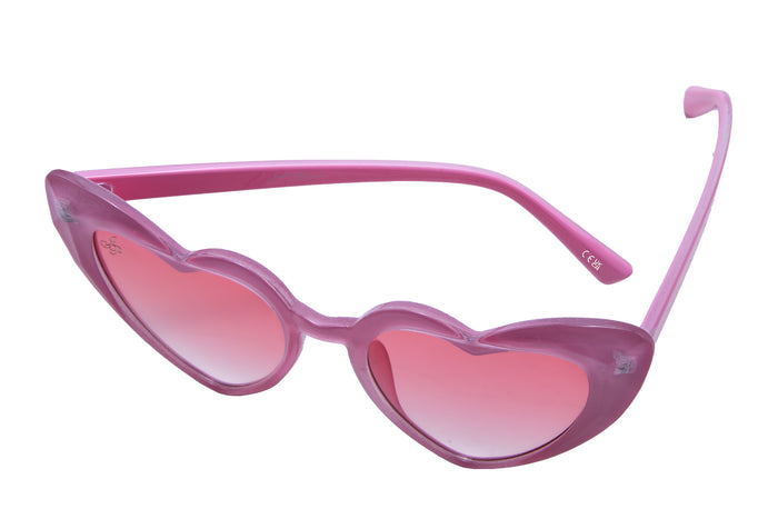 Jeepers Peepers PINK HEART FRAMES WITH PINK LENSES