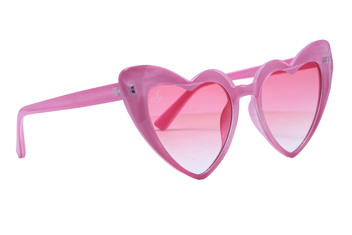 jeepers peepers PINK HEART FRAMES WITH PINK LENSES