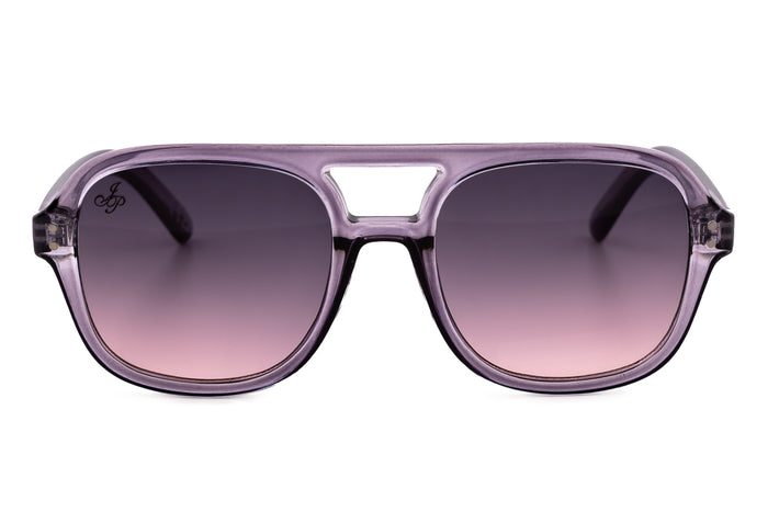 Jeepers Peepers PURPLE AVIATOR FRAMES WITH PURPLE GRAD LENSES
