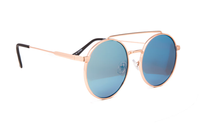 jeepers peepers ROUND STYLE IN GOLD WITH FLASH LENS