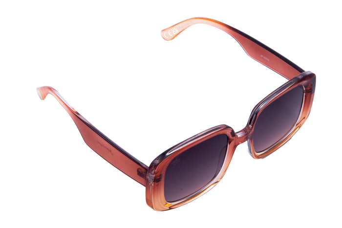 Jeepers Peepers SQUARE ORANGE FRAMES WITH SMOKE LENSES