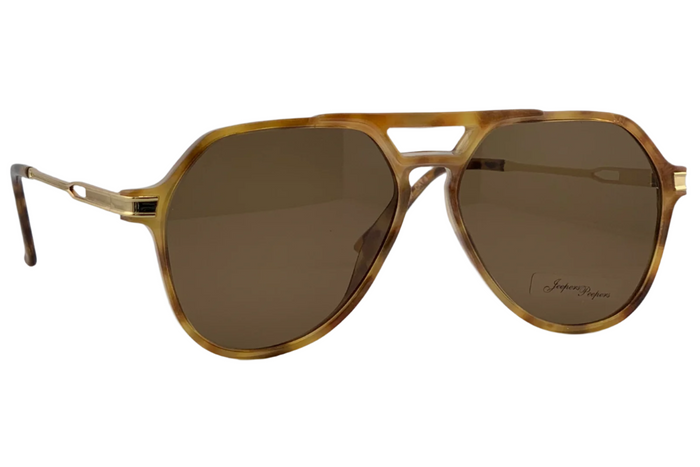 jeepers peepers TORT AVIATOR FRAME WITH BROWN LENSES