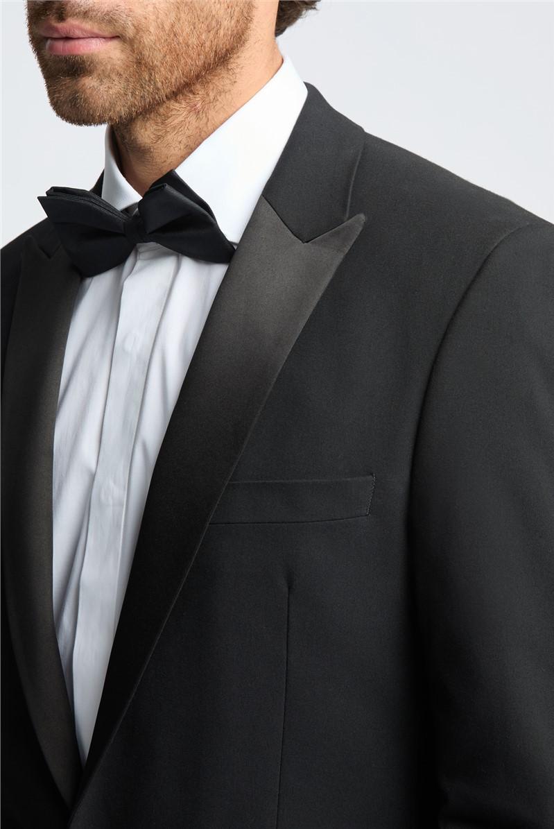 Jeff Banks Regular Fit Black Tuxedo