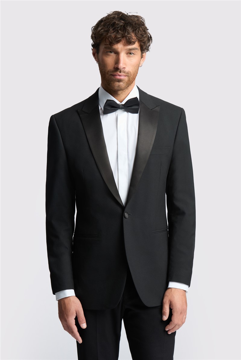jeff banks Regular Fit Black Tuxedo