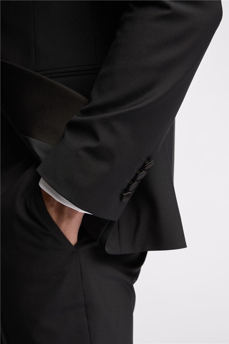 Jeff Banks Slim Fit Black Tuxedo