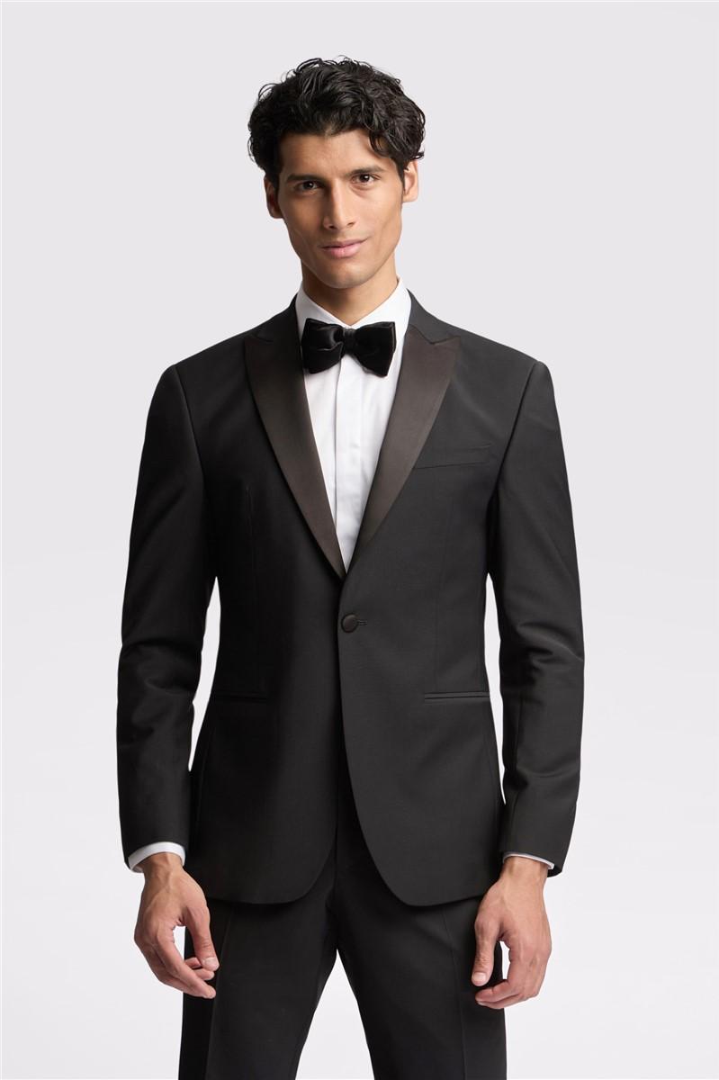 jeff banks Slim Fit Black Tuxedo