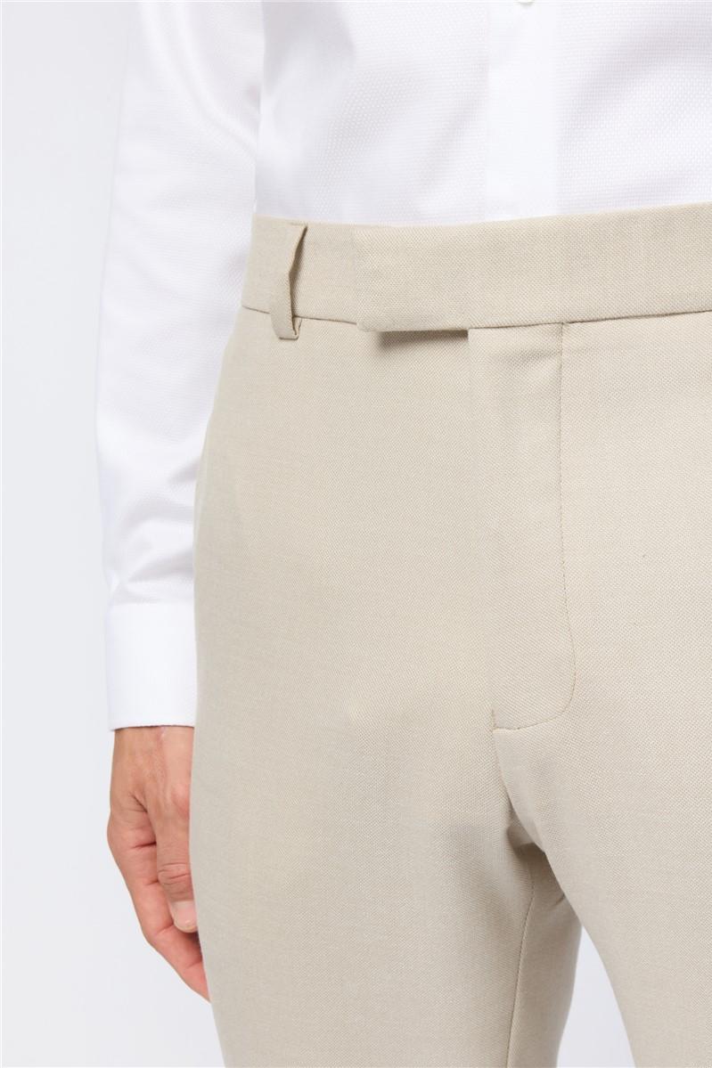 Jeff Banks Slim Fit Blake Ecru Trousers