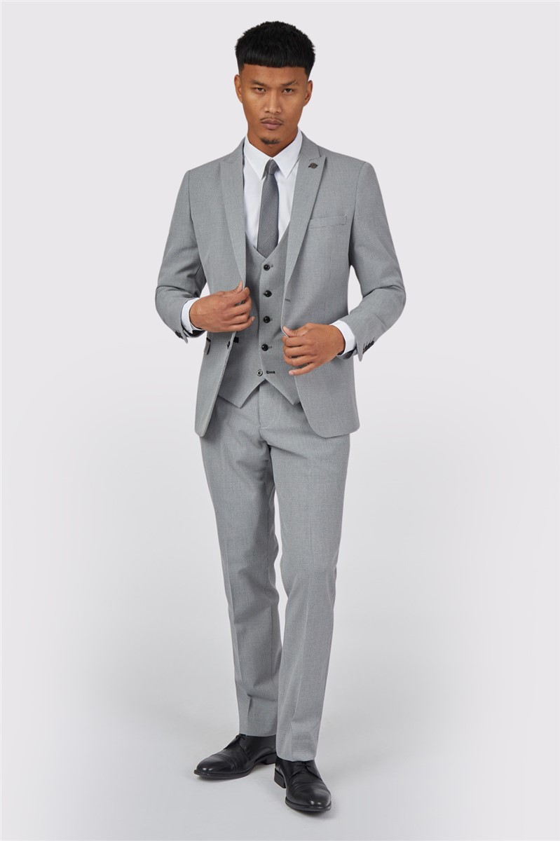Jeff Banks Slim Fit Bromley Grey Suit