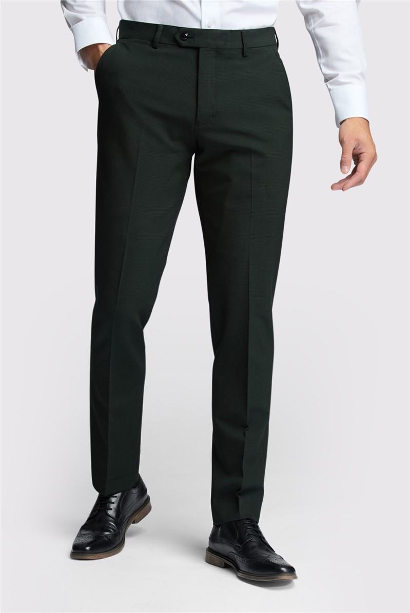 Jeff Banks Slim Fit Bromley Olive Green Waistcoat