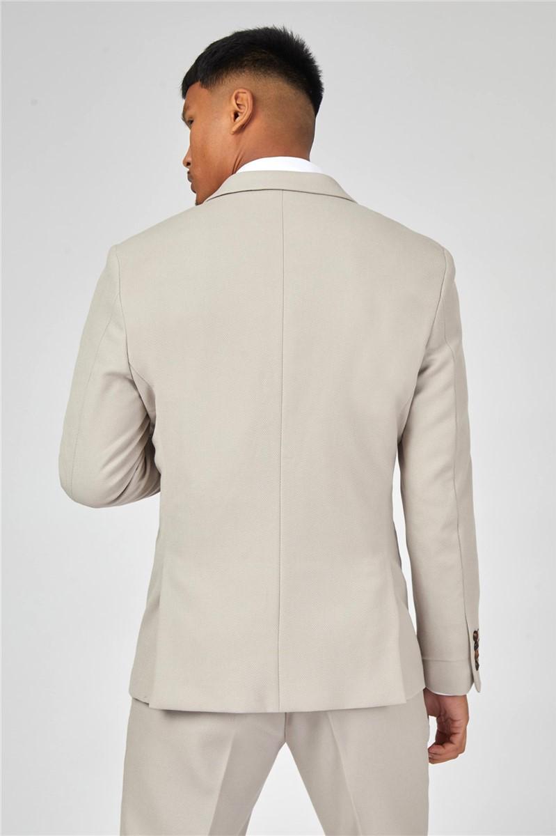 Jeff Banks Slim Fit HM5 Stone Suit