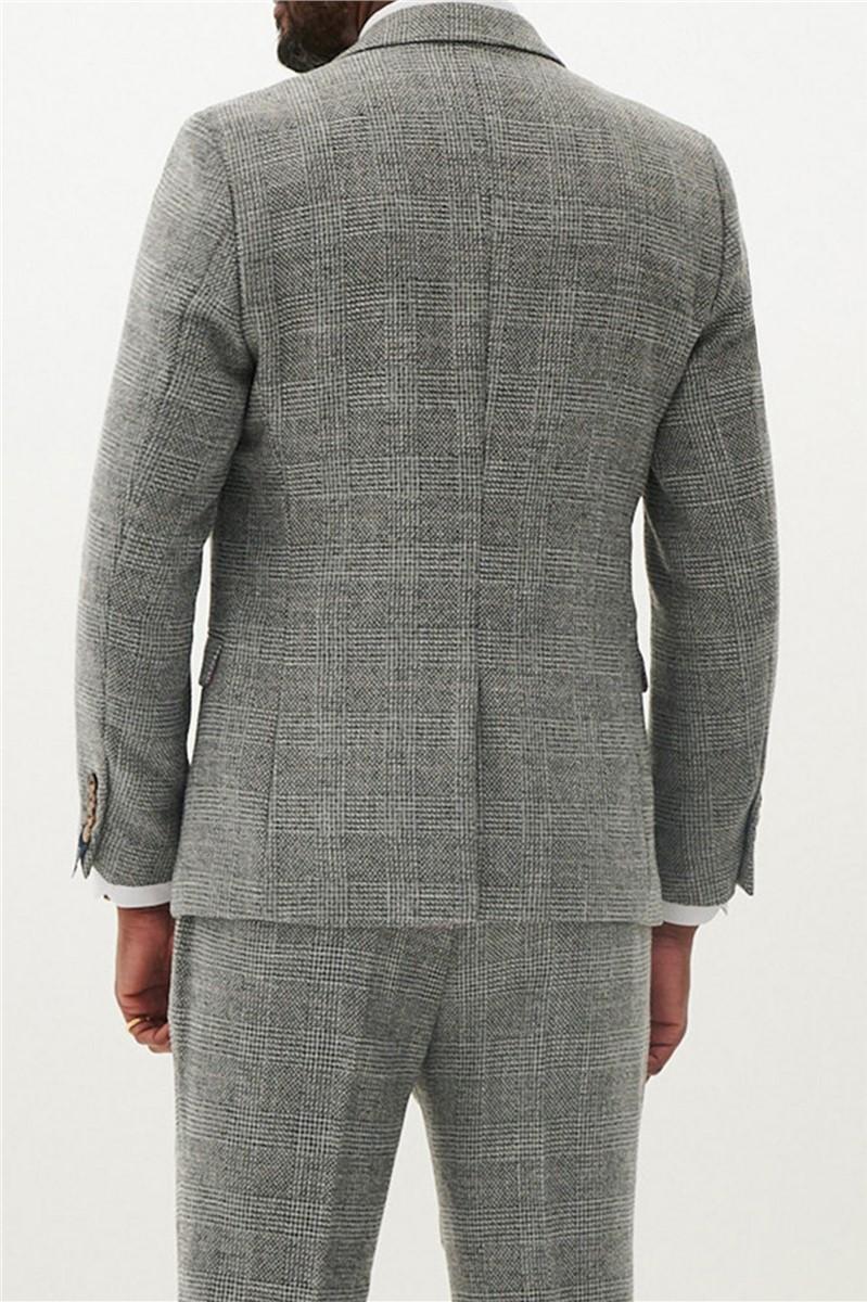 Jeff Banks Slim Fit Kris Silver Jacket