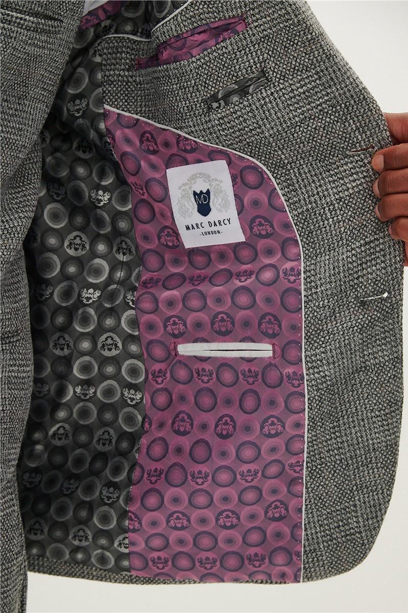 Jeff Banks Slim Fit Kris Silver Jacket