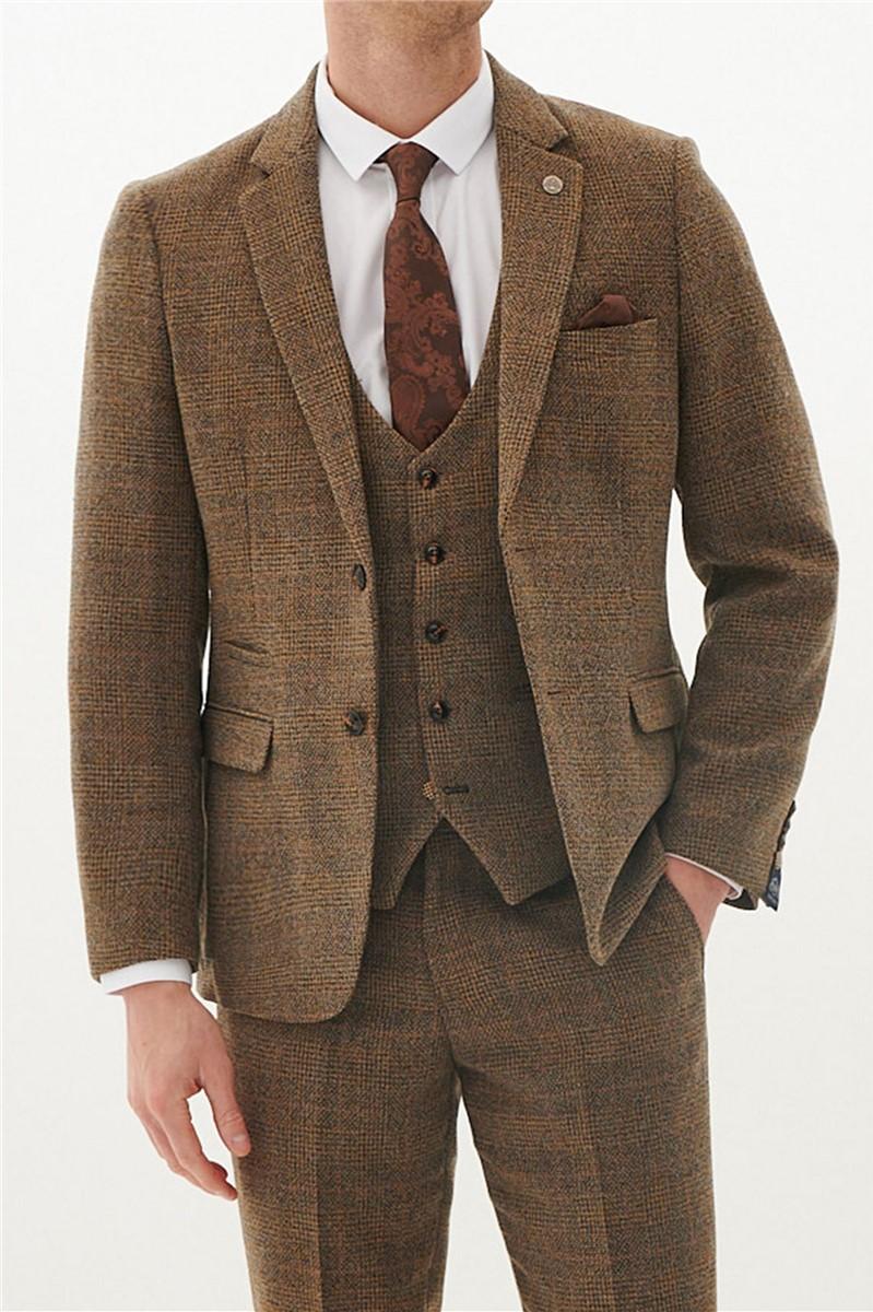 jeff banks Slim Fit Kris Tan Tweed Jacket